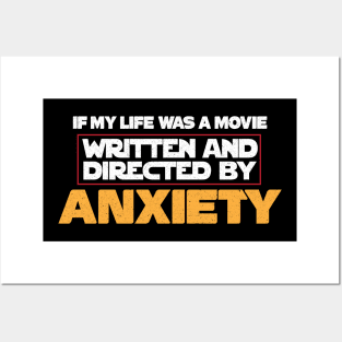 Funny Anxiety Quote Posters and Art